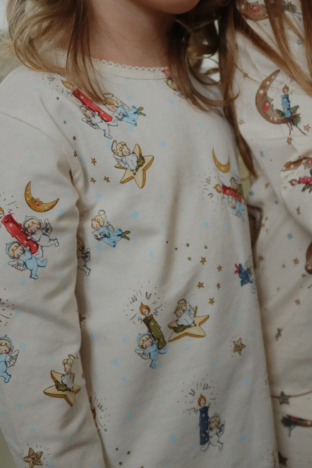 Konges Sløjd Basic kerstpyjama lucia biokatoen