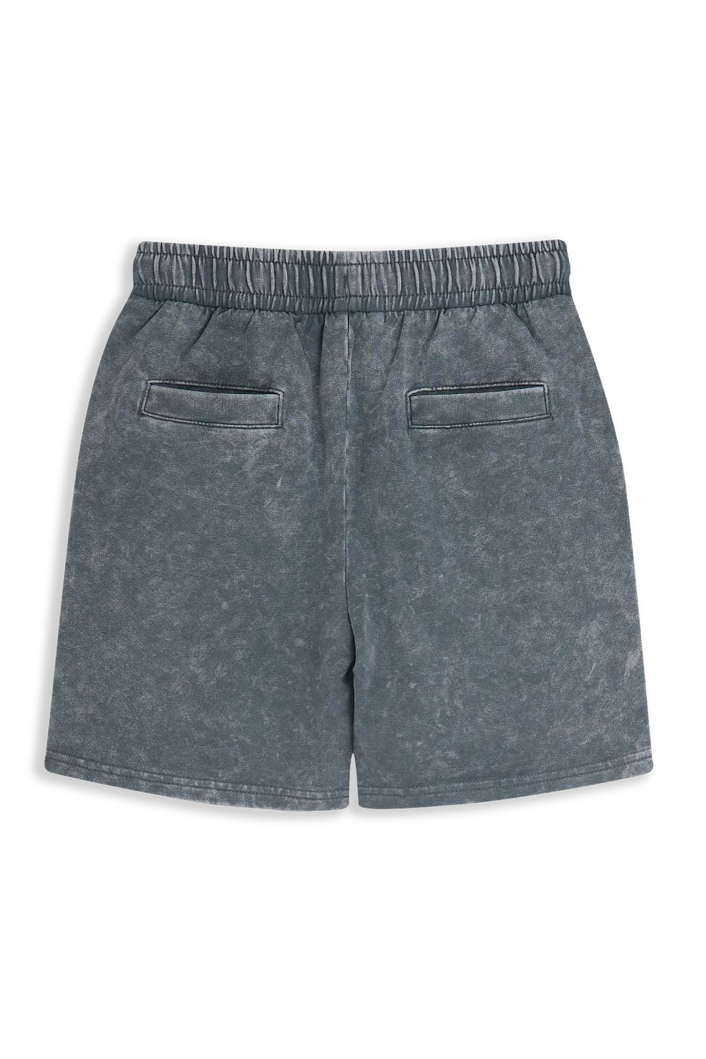 4President Orion short zwart acid wash