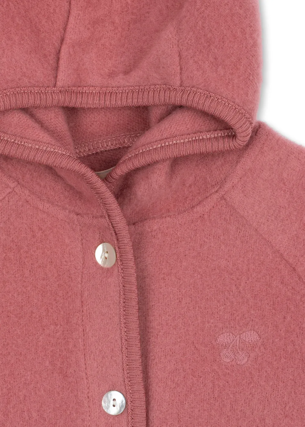 Konges Sløjd Saga wollen fleece boxpakje dusty rose warm