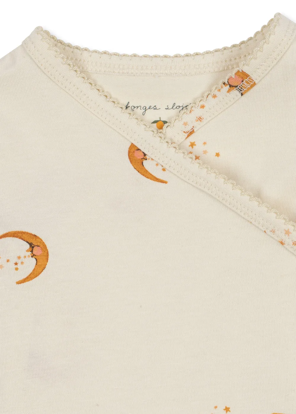 Konges Sløjd Basic newborn romper moon biokatoen