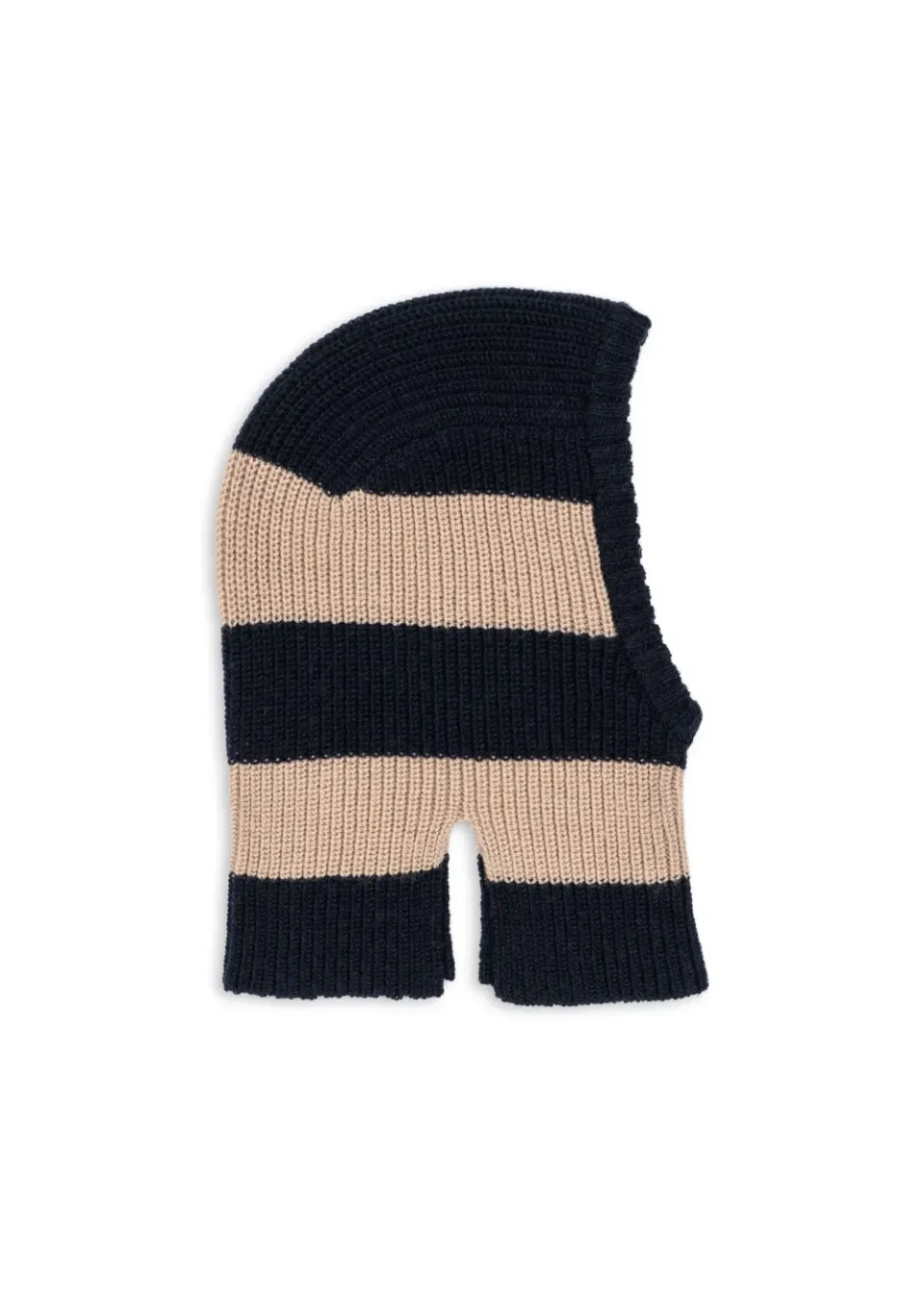 Konges Sløjd Vitum Balaclava blue stripe merinowol