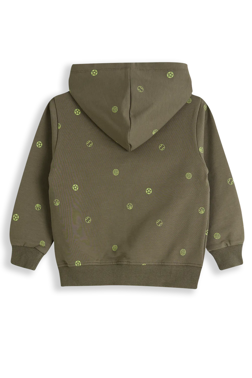 4President Dave Stone Gray hoodie jongens bruin