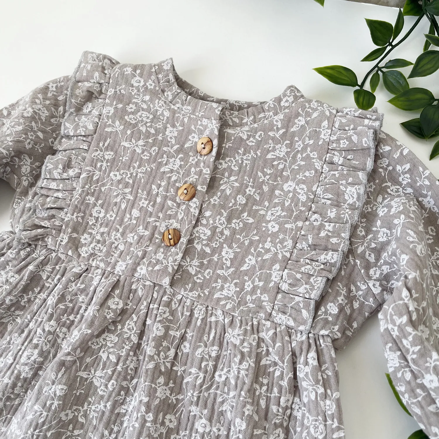 SODA FASHION Ruffle jurk baby ruches zacht