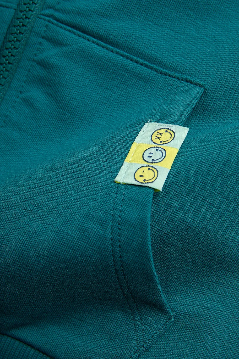 4President Pedro Green hoodie jongens met rits zomer