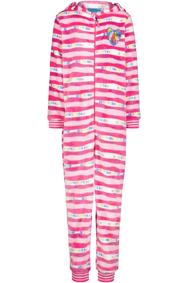 4PRESIDENT Jasmijn onesie strepen fleece 98-164