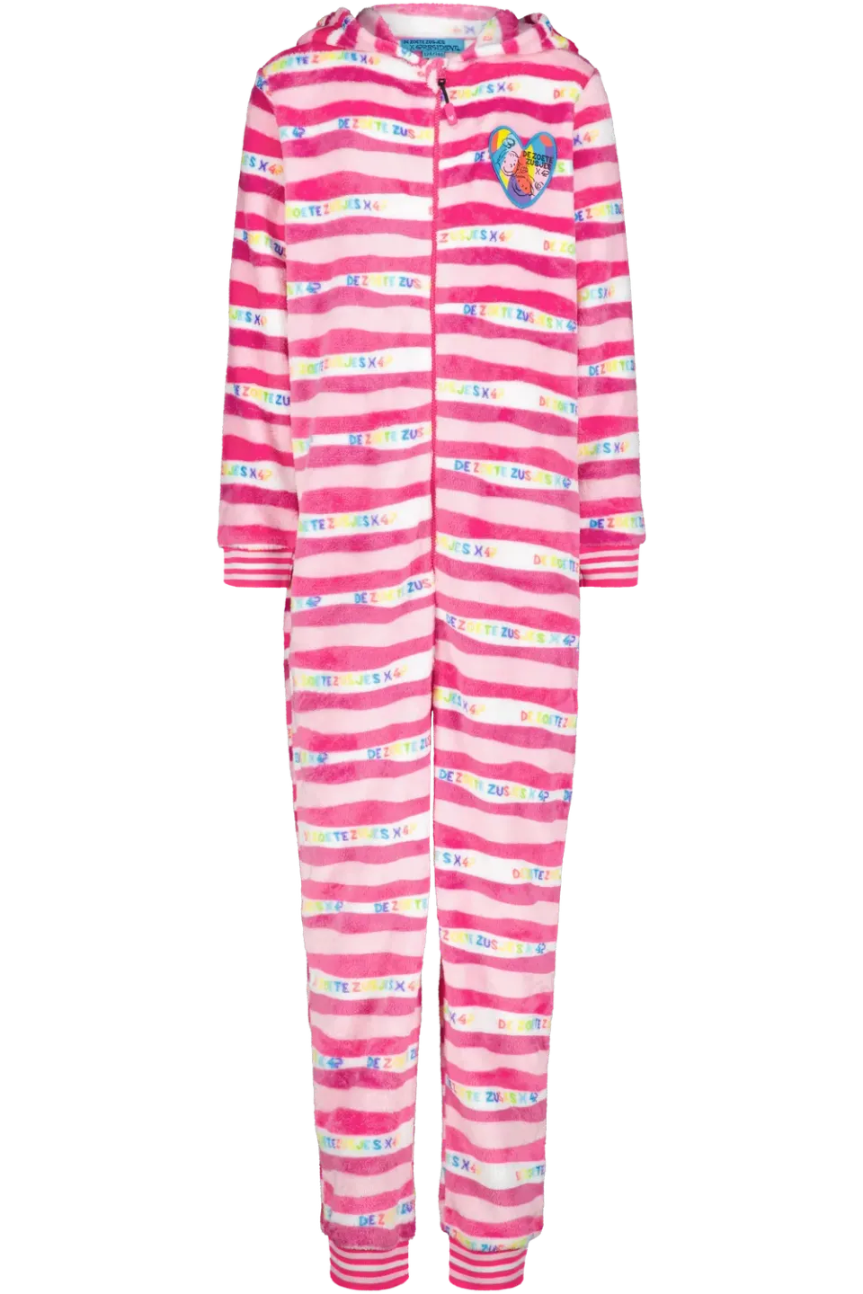 4PRESIDENT Jasmijn onesie strepen fleece 98-164