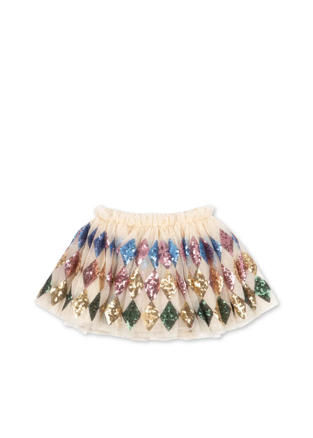 Konges Sløjd Yvonne Rok Harlekin Sequin Tule 18M-10J