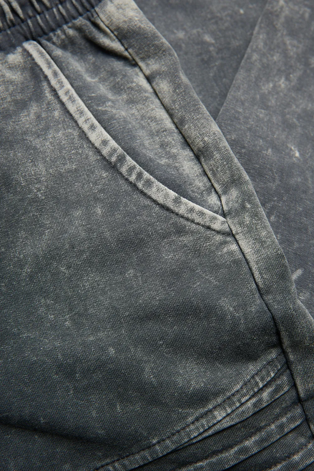 4PRESIDENT Philip broek Black acid wash stretch