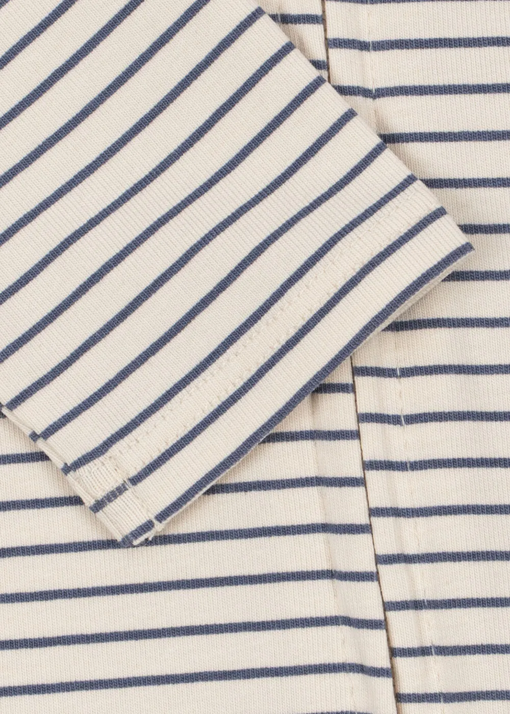 Konges Slojd Basic rompertje rits stripe como biokatoen