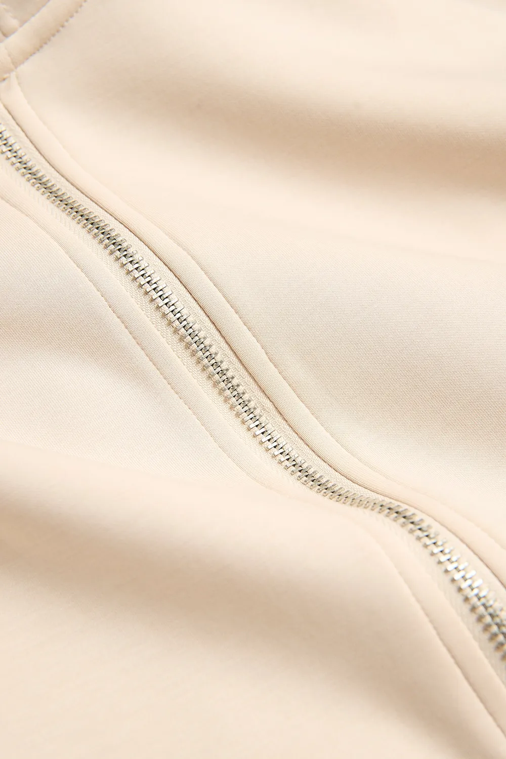 4President Mia Beige vest meisjes rits modal