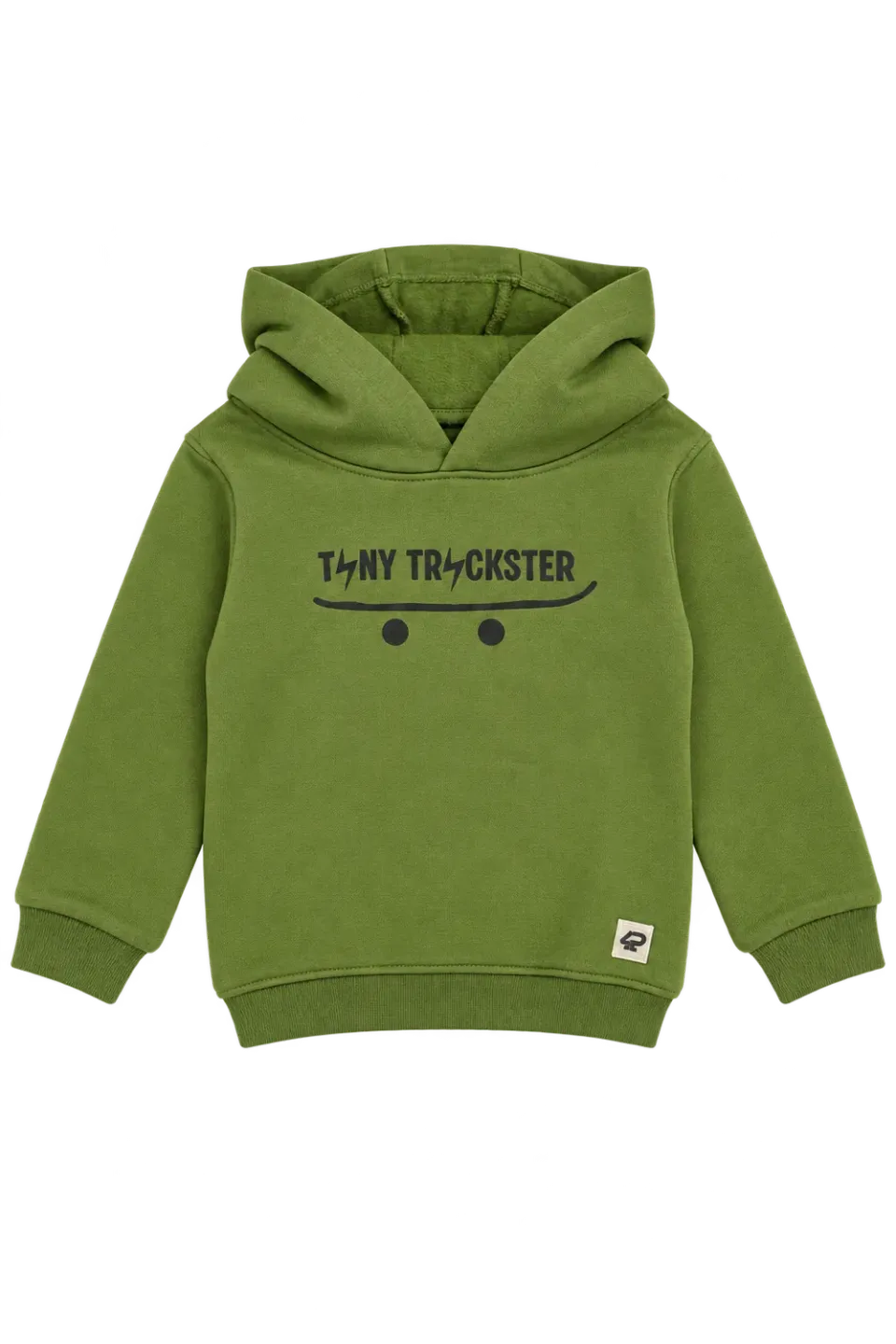 4PRESIDENT Kristian2 hoodie khaki jongens bliksem