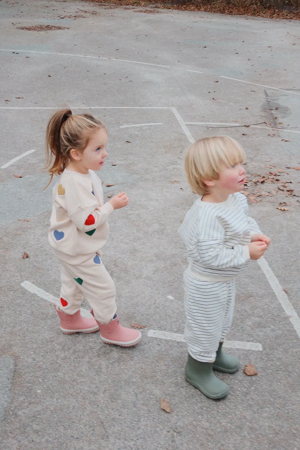 Konges Sløjd Lou Sweater Trui multi heart biokatoen