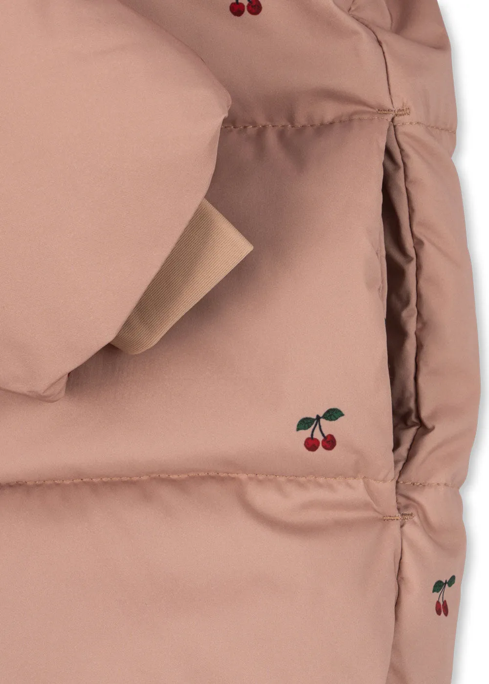Konges Sløjd Nuka Jacket winterjas cherry blush waterdicht