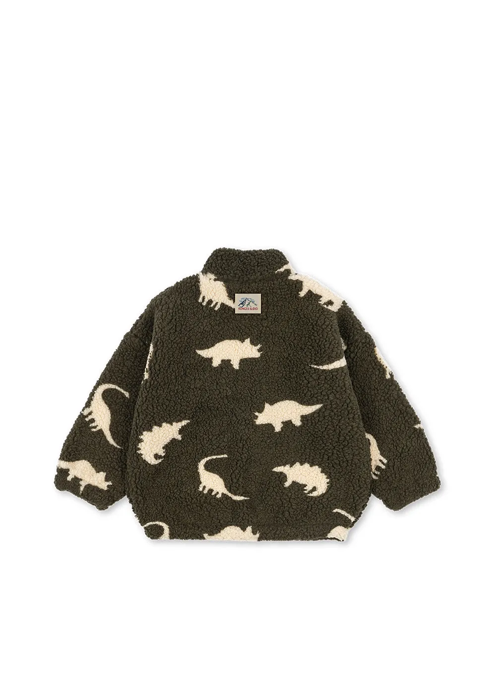 Konges Sløjd Jody teddyjas dino silhouette fleece