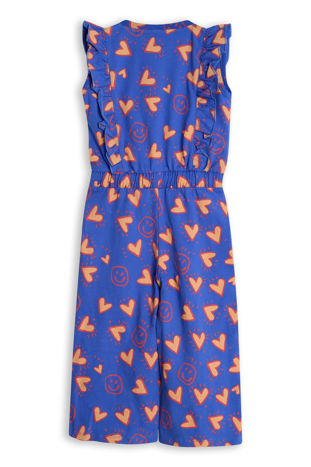 4President Candice Dazzling Blue jumpsuit hartjesprint