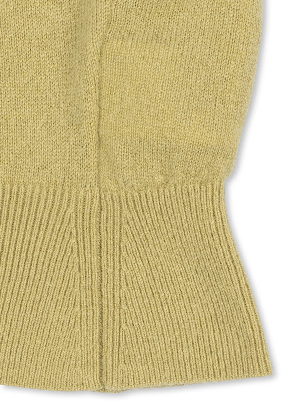 Konges Sløjd Dio Cashmere bivakmuts leek green