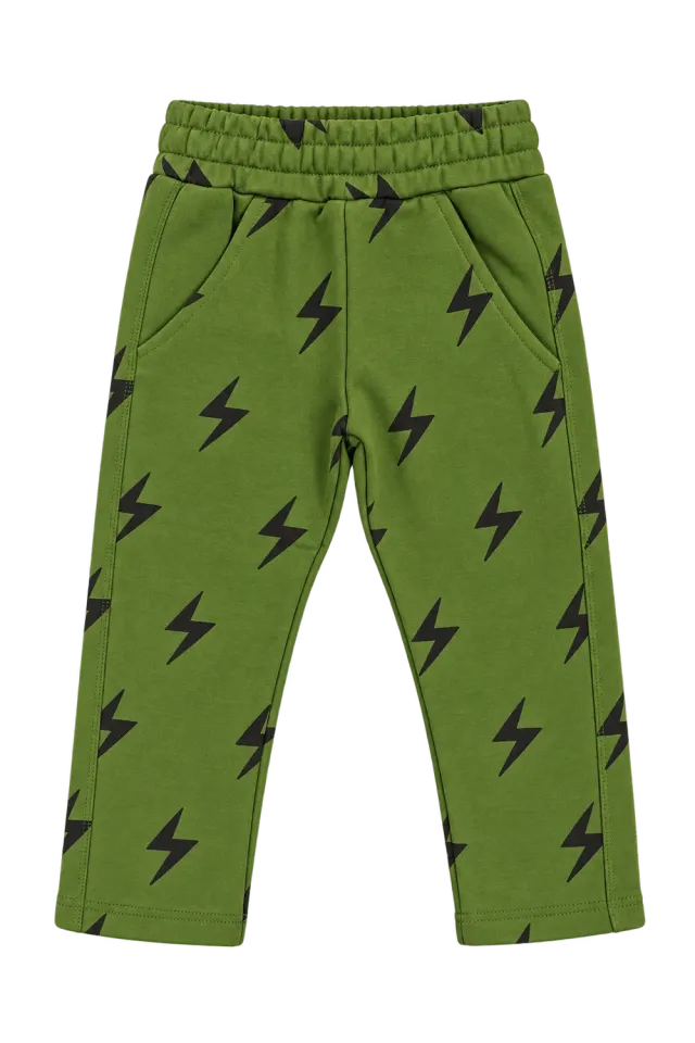 4President Kyle joggingbroek groen katoen jongens