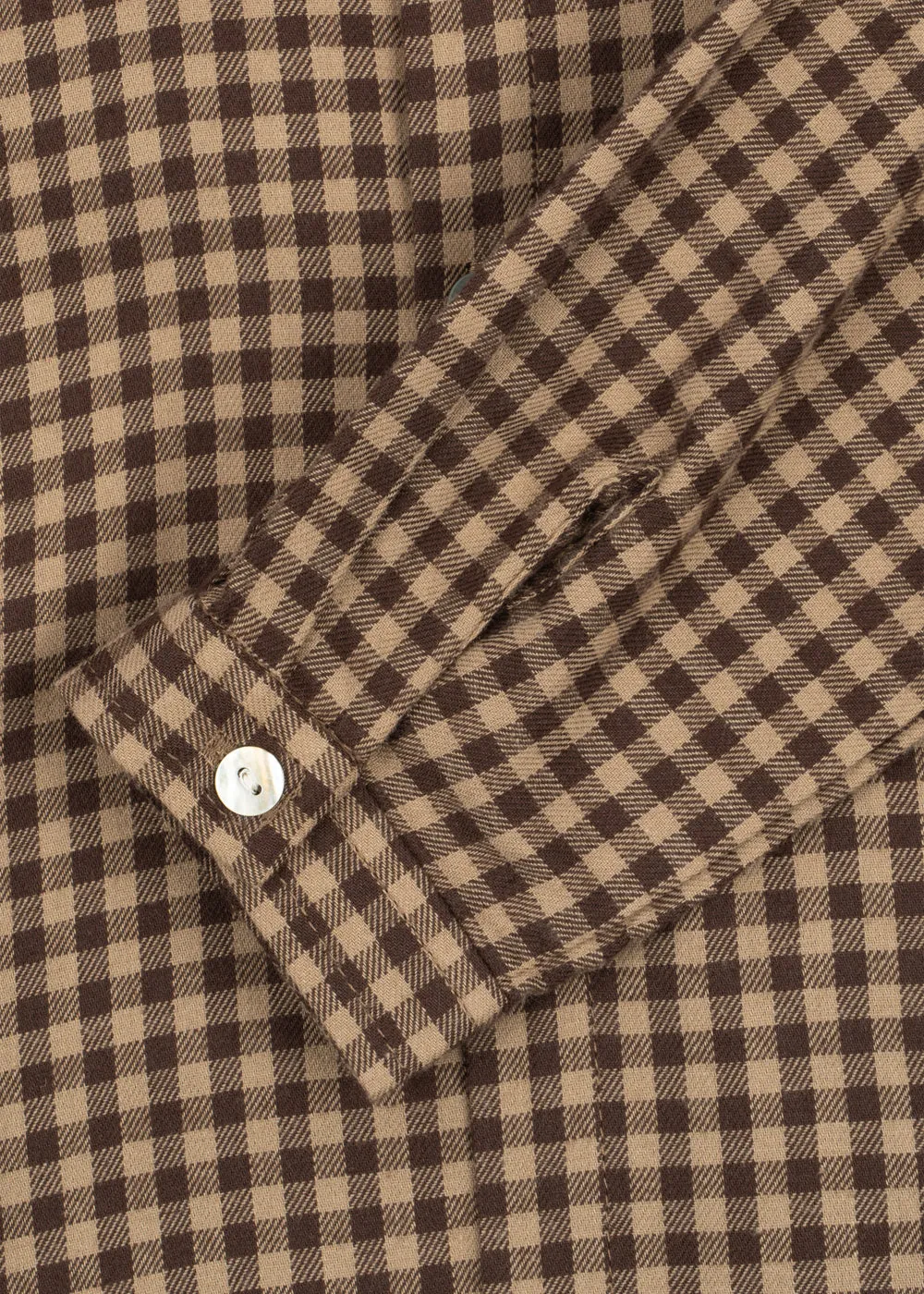Konges Sløjd Foret overhemd chocolate check – flanel