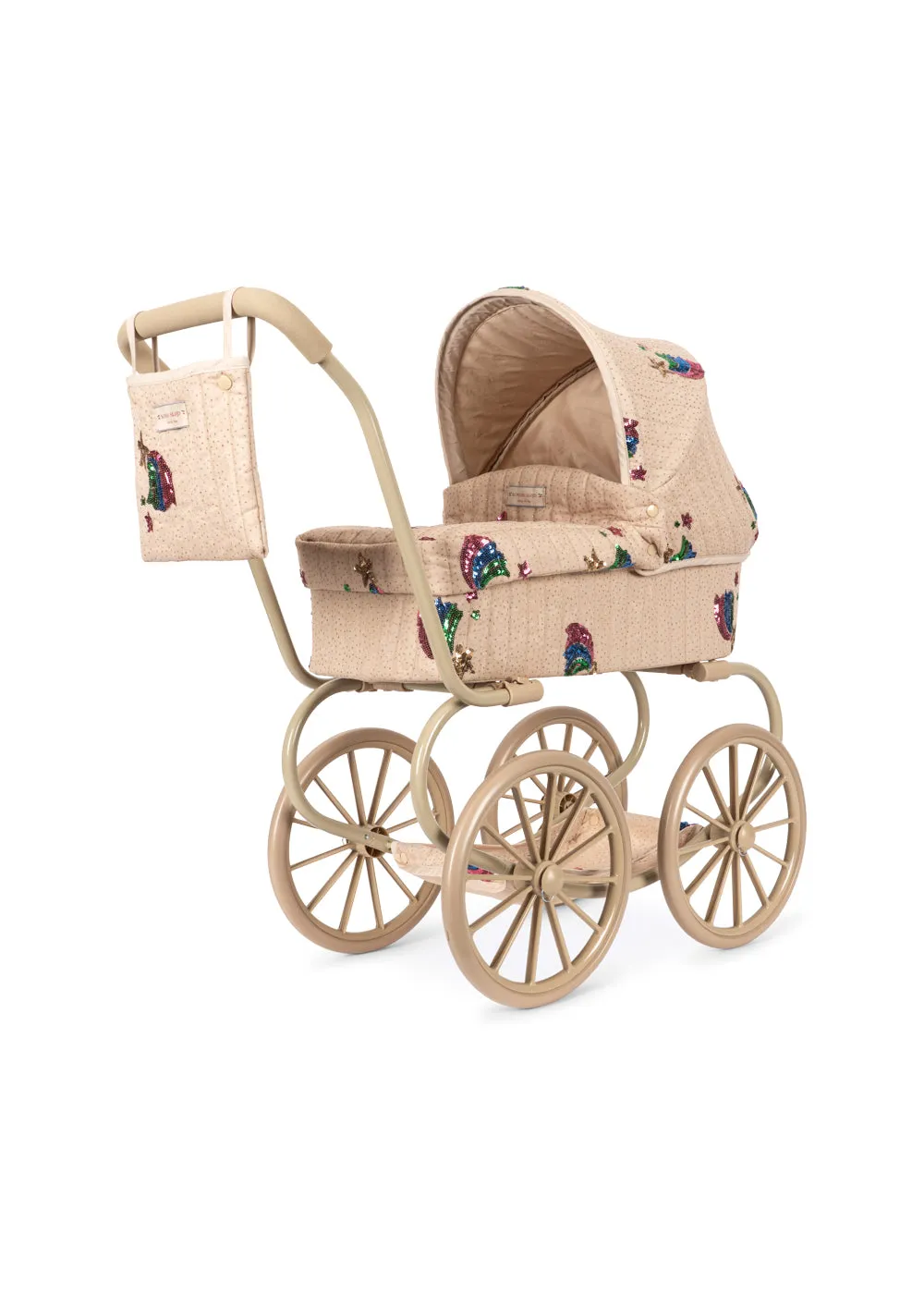 Konges Sløjd Minnie poppenwagen rainbow star opvouwbaar