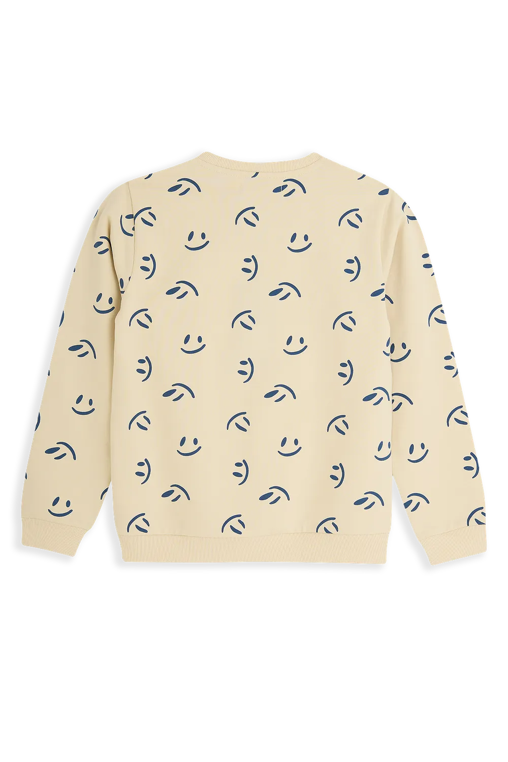 4President Pyke trui sand smileys katoen