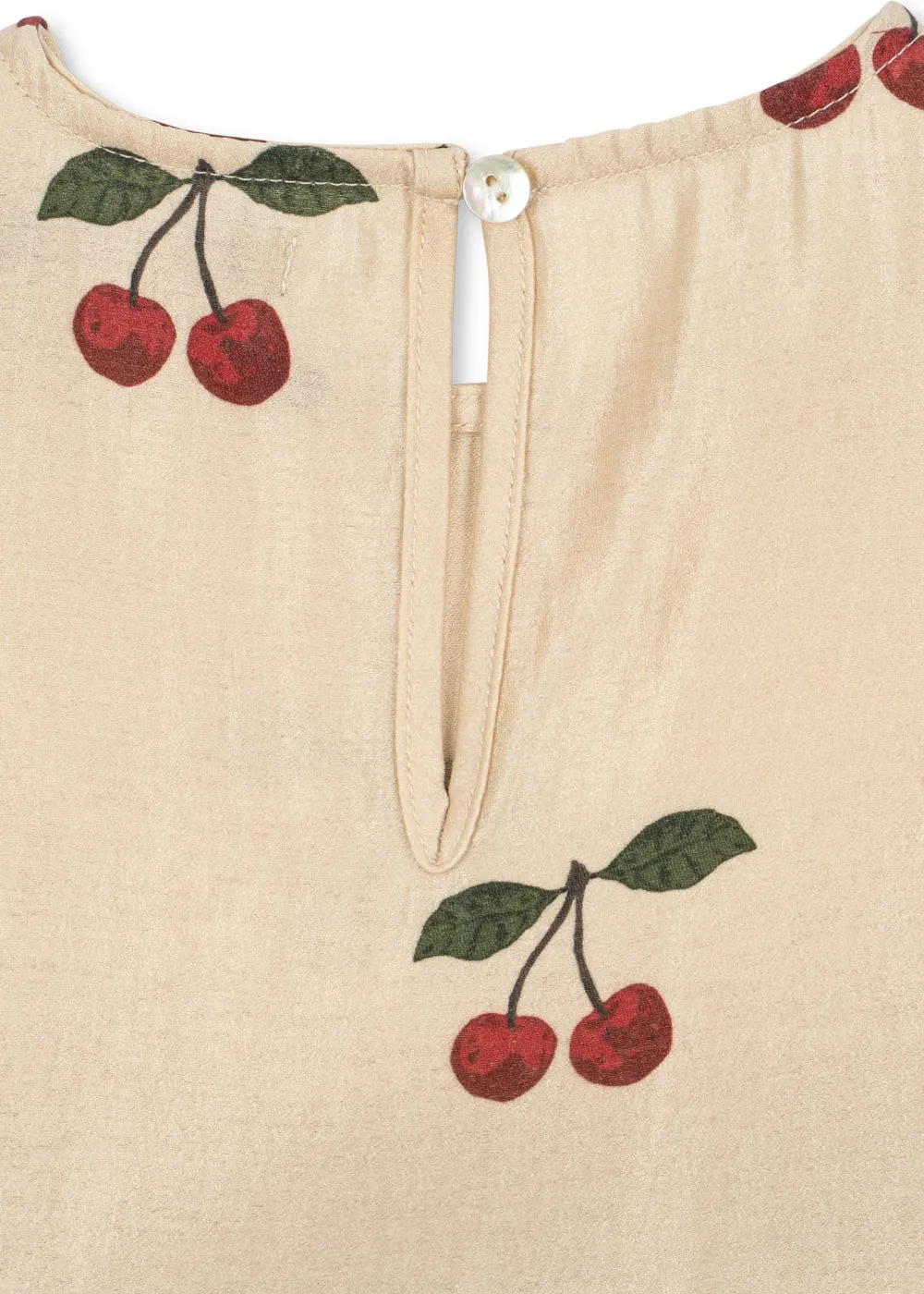 Konges Slojd Fanya Cherry jurk ma grande cerise pearl