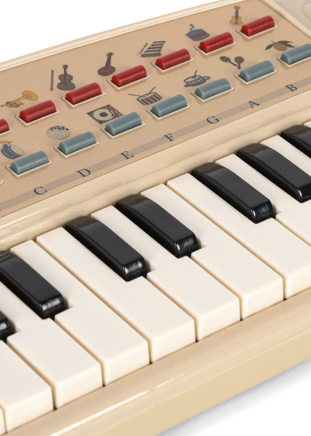 Konges Sløjd Muziekkeyboard Lemon 37 Toetsen Peuterspeelgoed