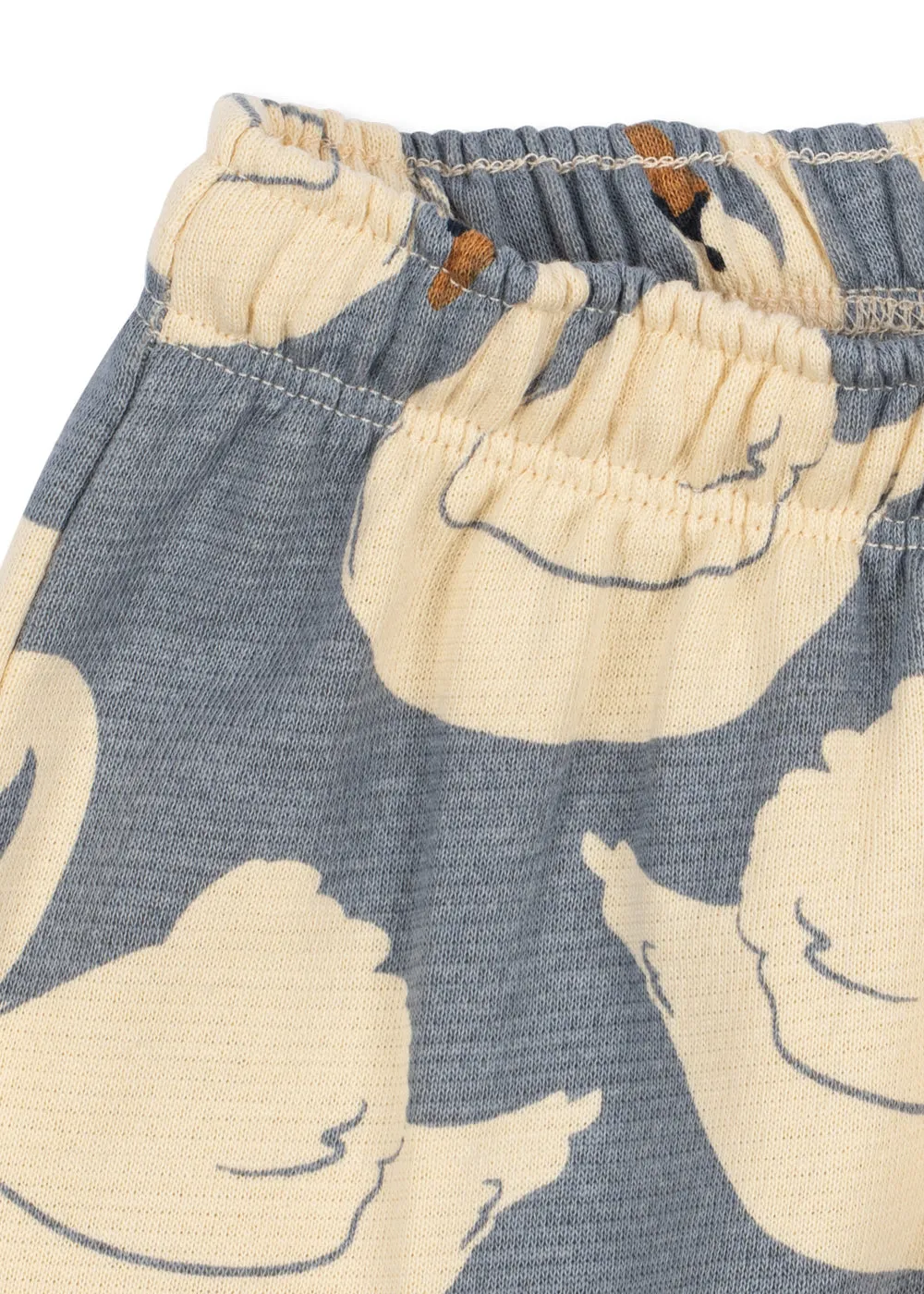 Konges Sløjd Loupy sweatbroek swan biokatoen