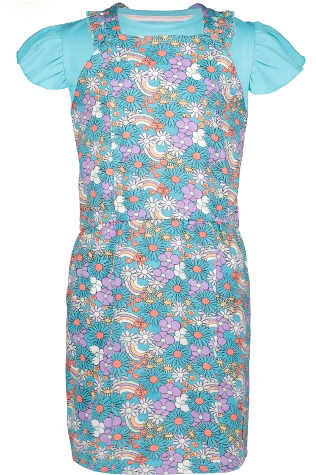 4President Giniah set jurk t-shirt stay groovy
