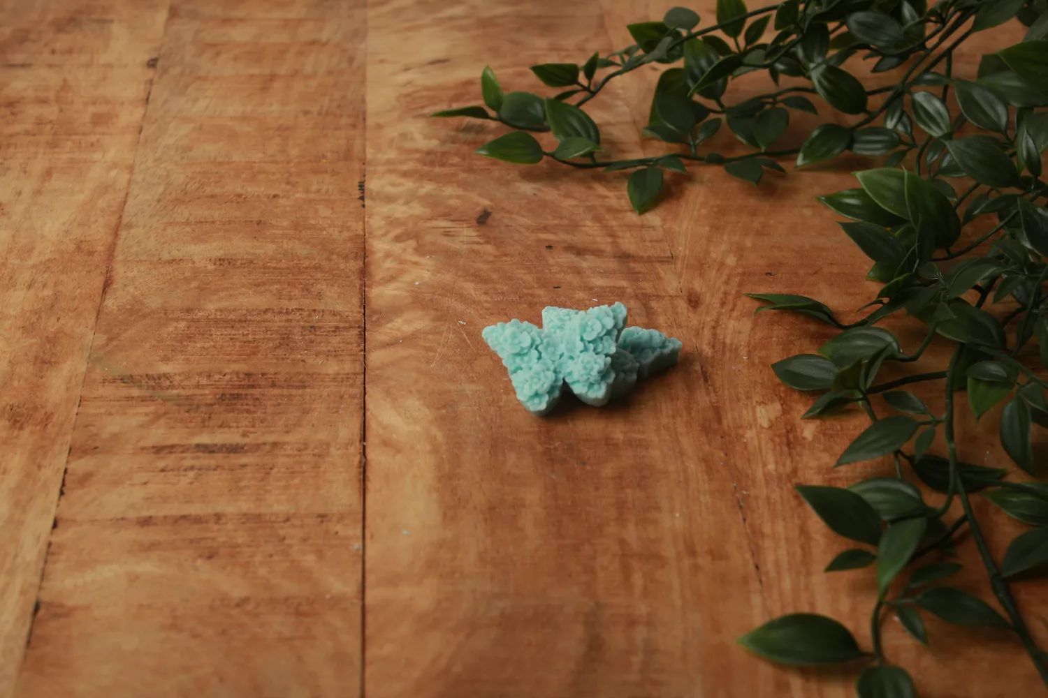 Een presentje vlinder waxmelt frislinnen blauw 50 gram