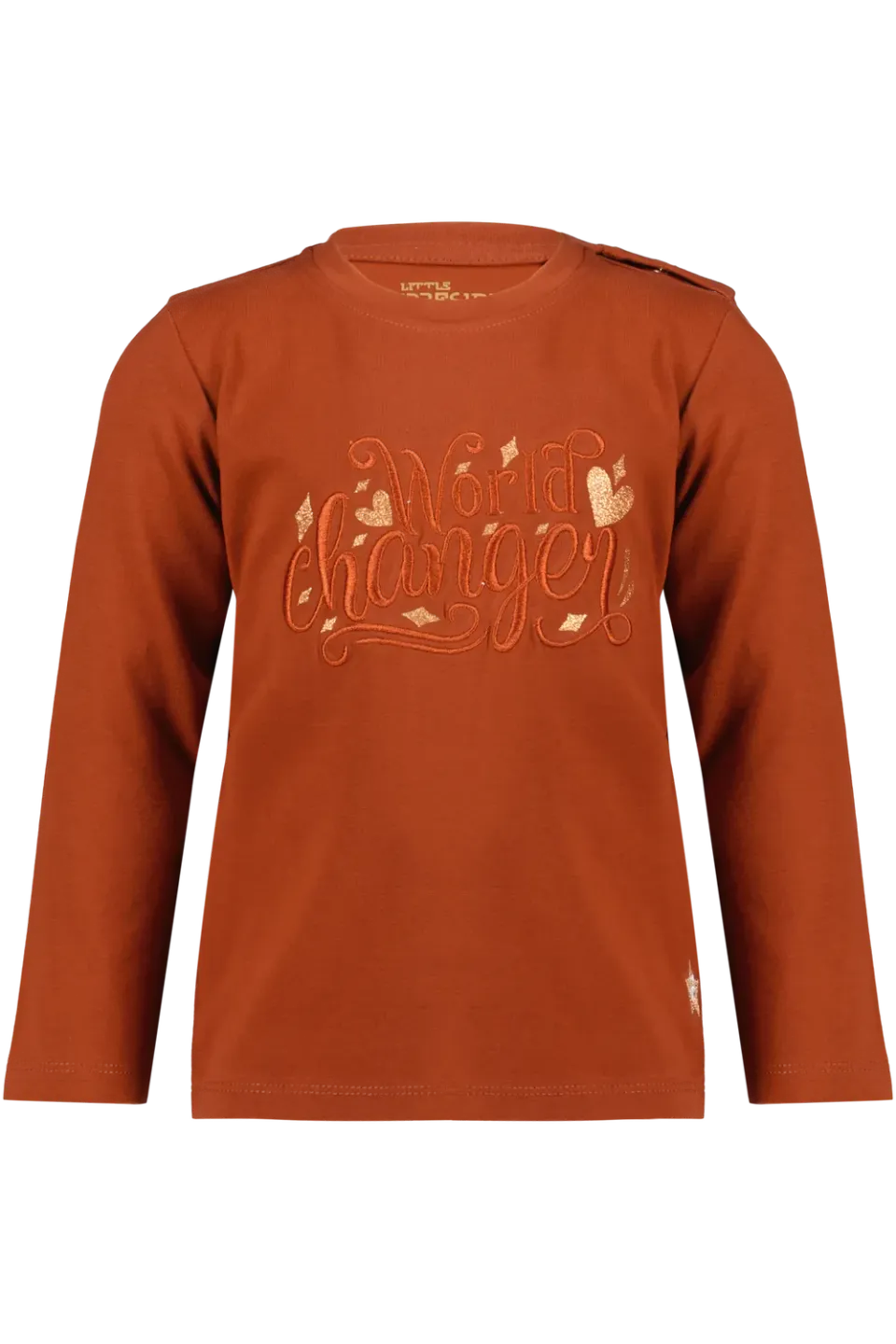 4President Kiana Brandy Brown longsleeve meisjes katoen