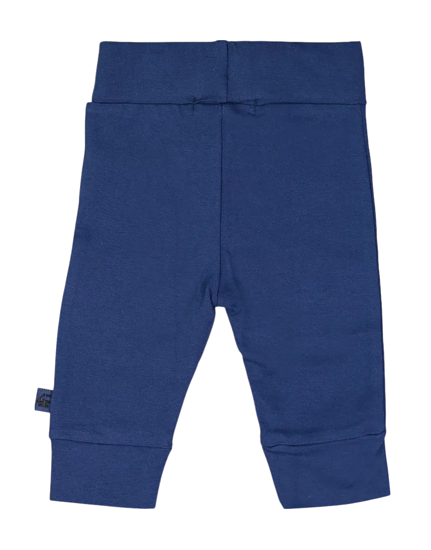 4PRESIDENT Jamie Babybroekje Navy katoen stretch