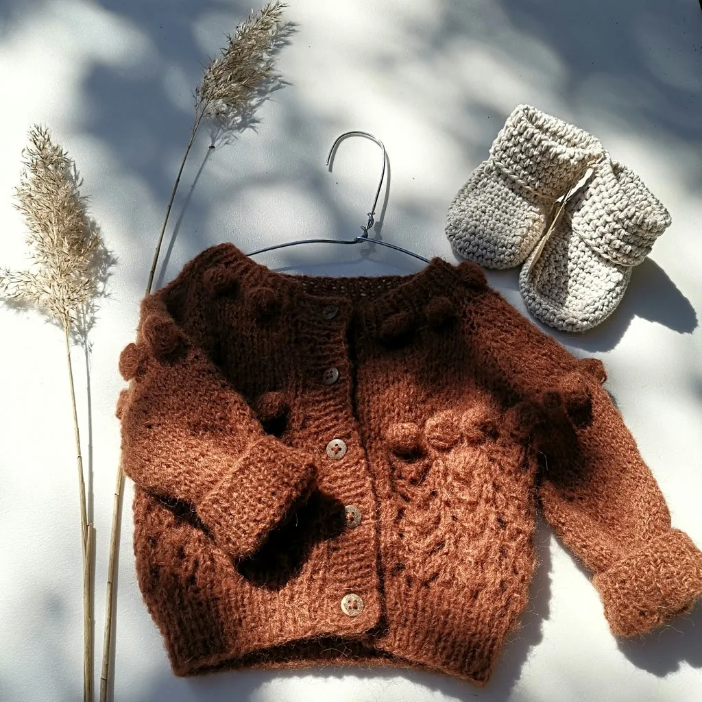 Louloúdi Billie breipatroon babyvestje 0-24 maanden