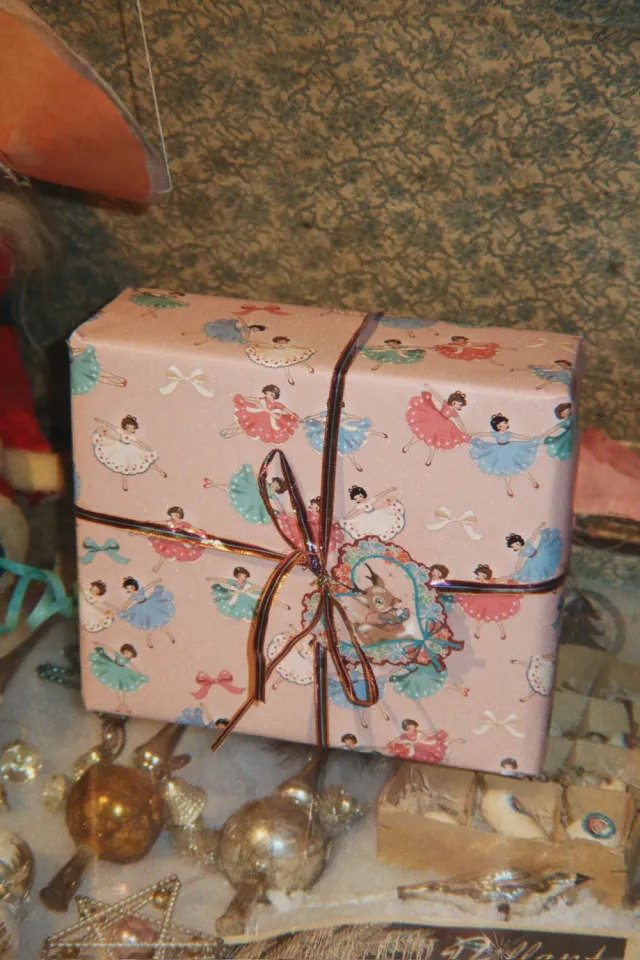 Konges Sløjd kerstcadeaulabels multi 9 stuks