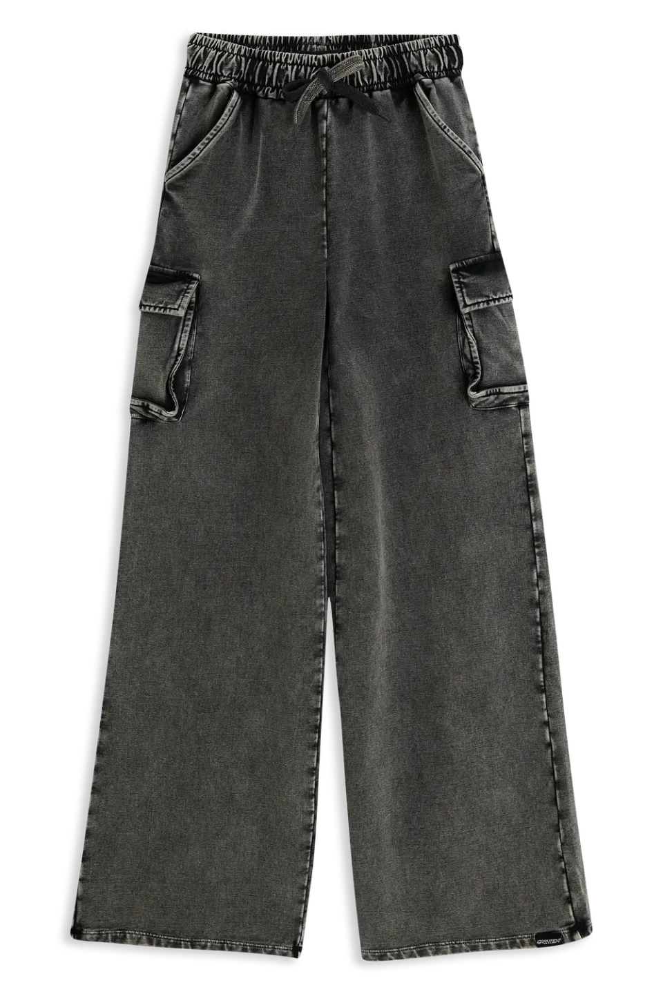 4President Maxim Black cargo broek meisjes katoen
