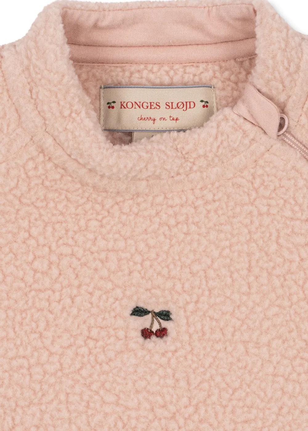 Konges Sløjd Safa romper rose smoke teddyfleece