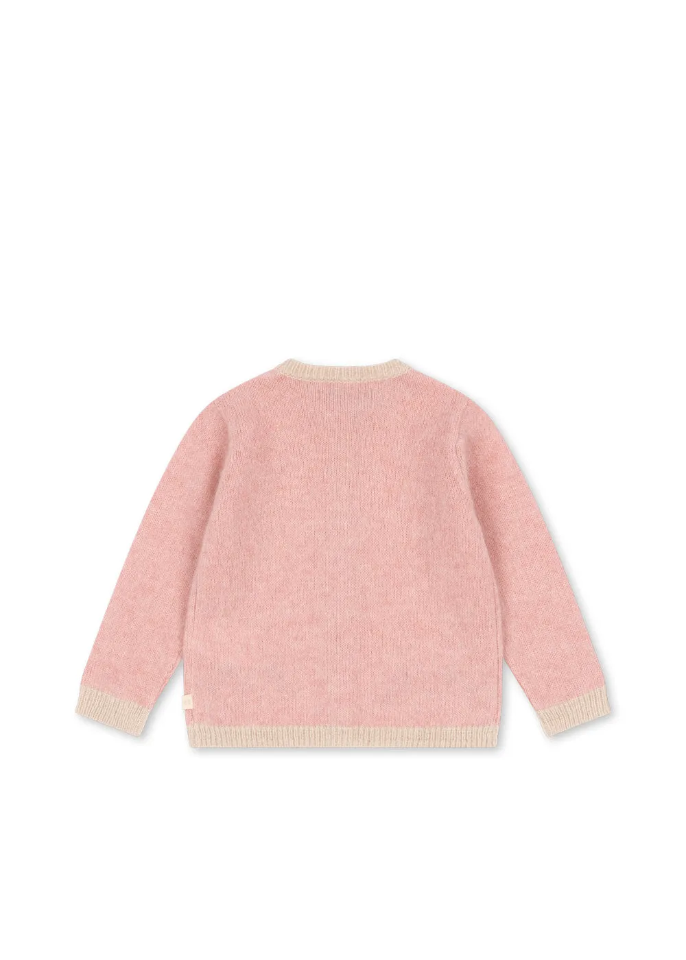 Konges Sløjd Kitty Cardigan Vest Silver Pink Alpaca