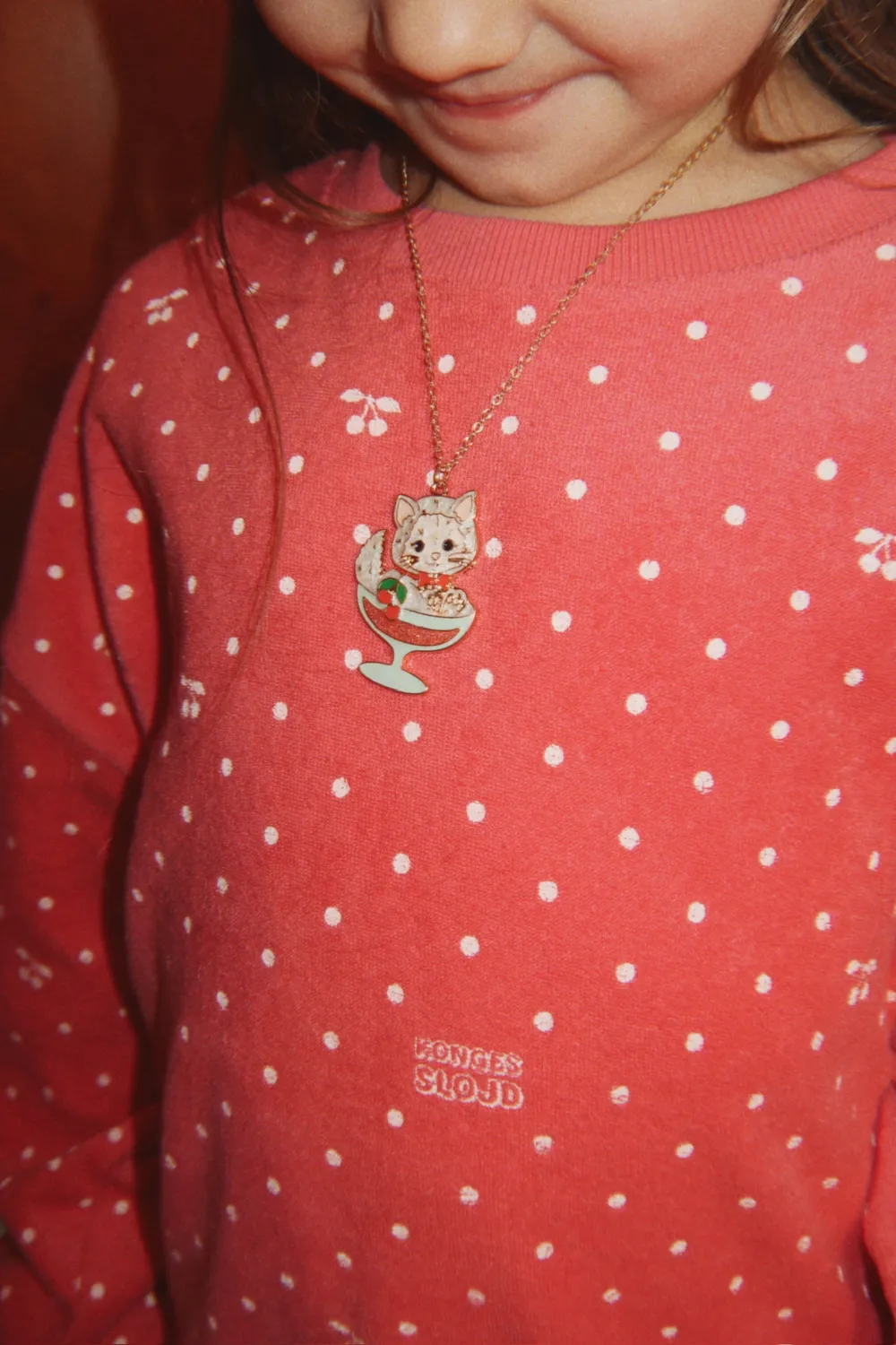 Konges Sløjd Cheers Kitty kinderketting verstelbaar