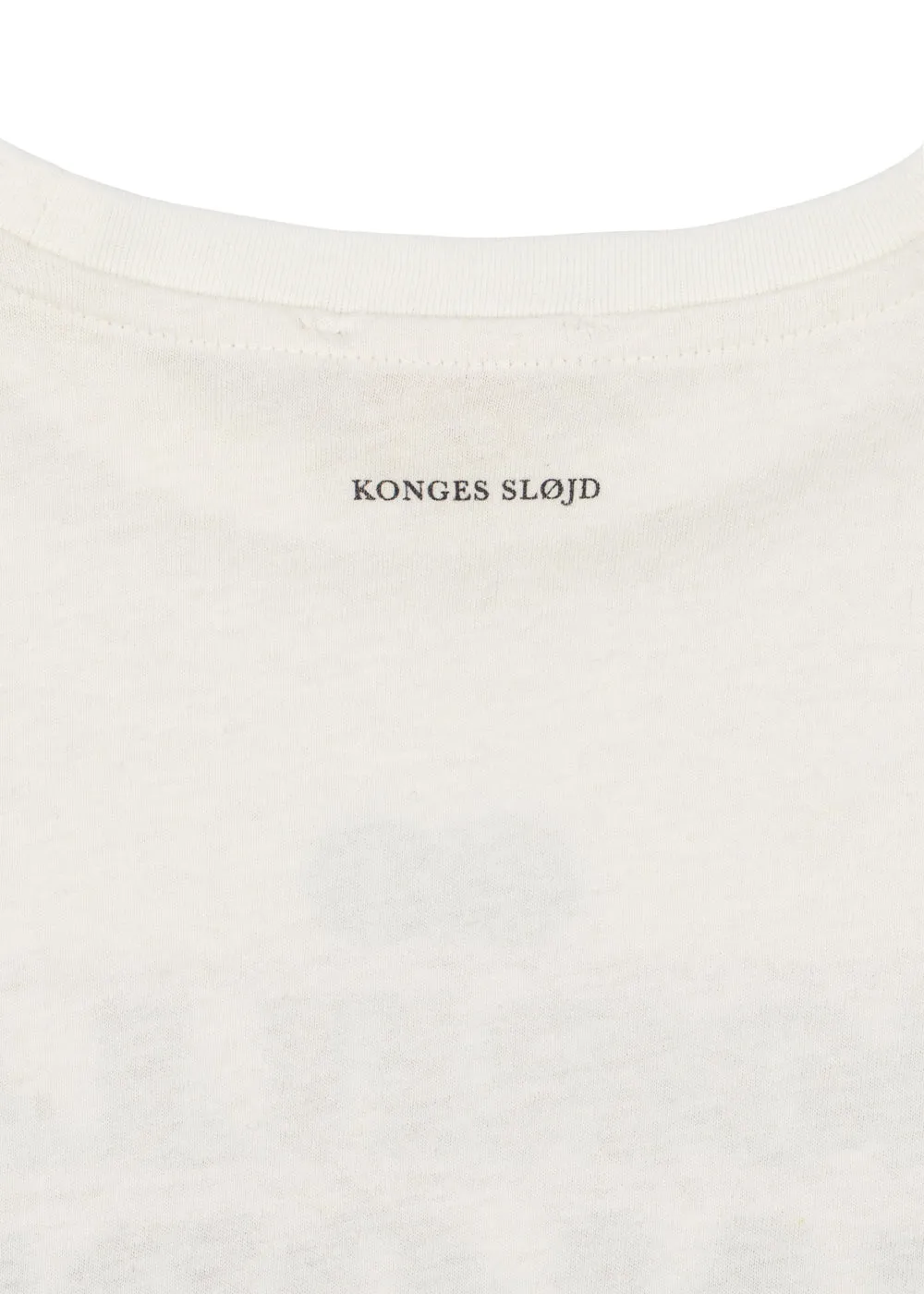 Konges Sløjd Era longsleeve T-shirt off white biokatoen