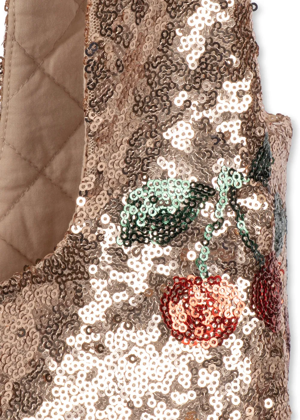 Konges Sløjd Starla shopper blush pailletten tas