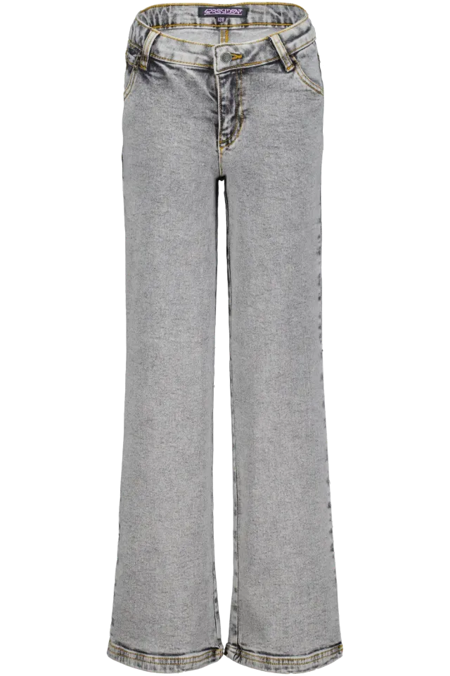 4PRESIDENT Meira jeans grijs washed stretch