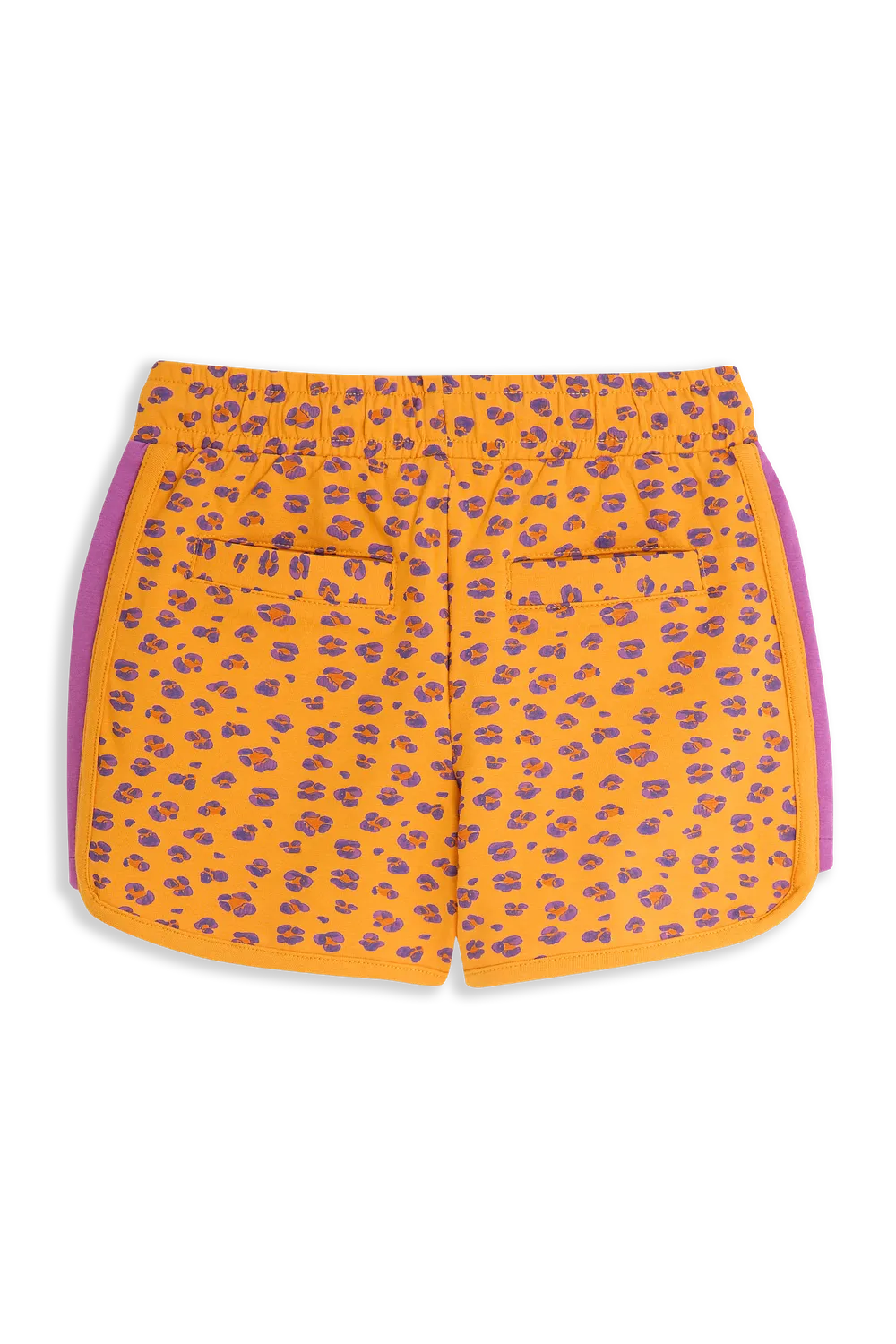 4PRESIDENT Nadine Orange shorts meisjes luipaardprint