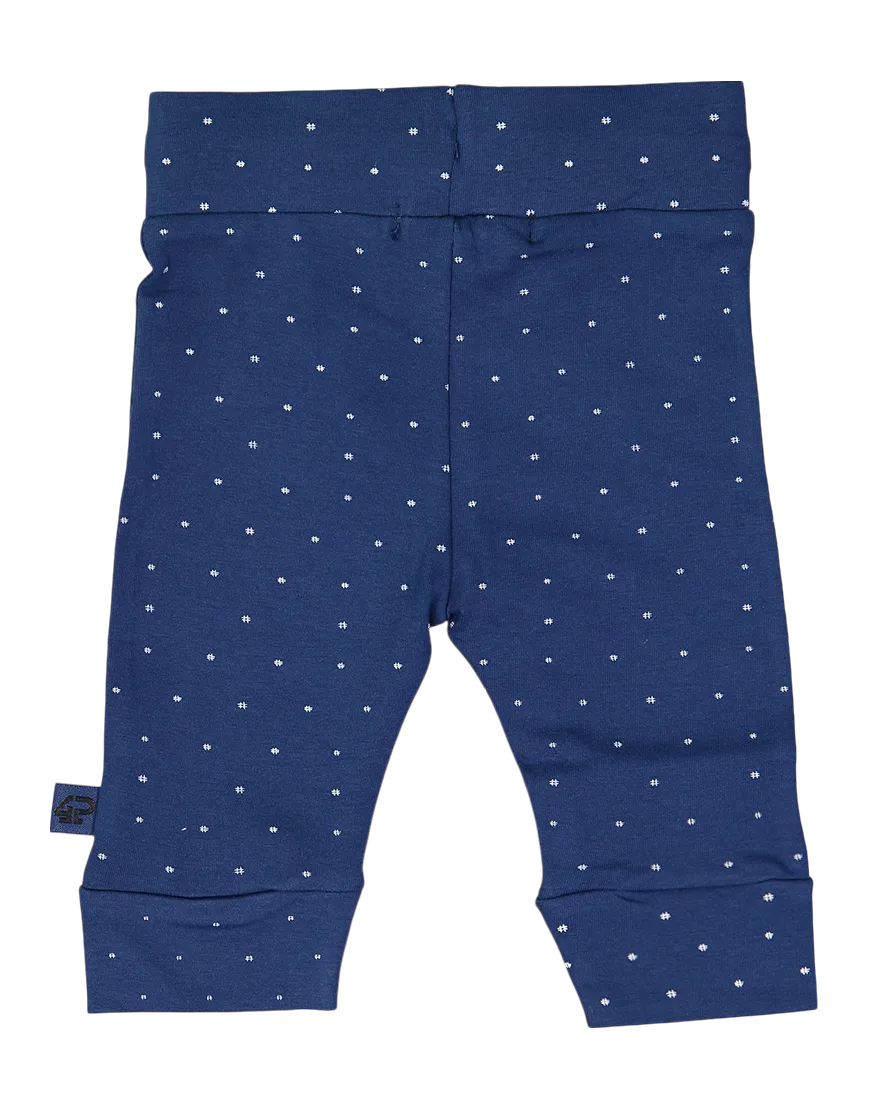 4President Jamie Navy AOP babybroekje katoen stretch
