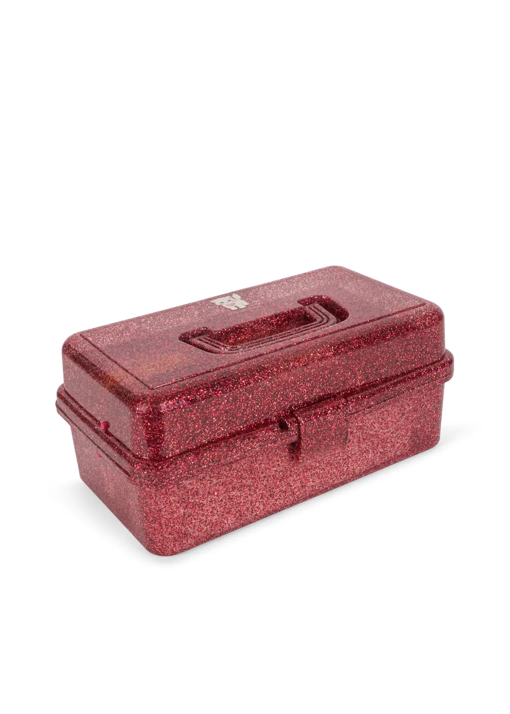 Konges Sløjd Krea Set glitter rose knutselkoffer