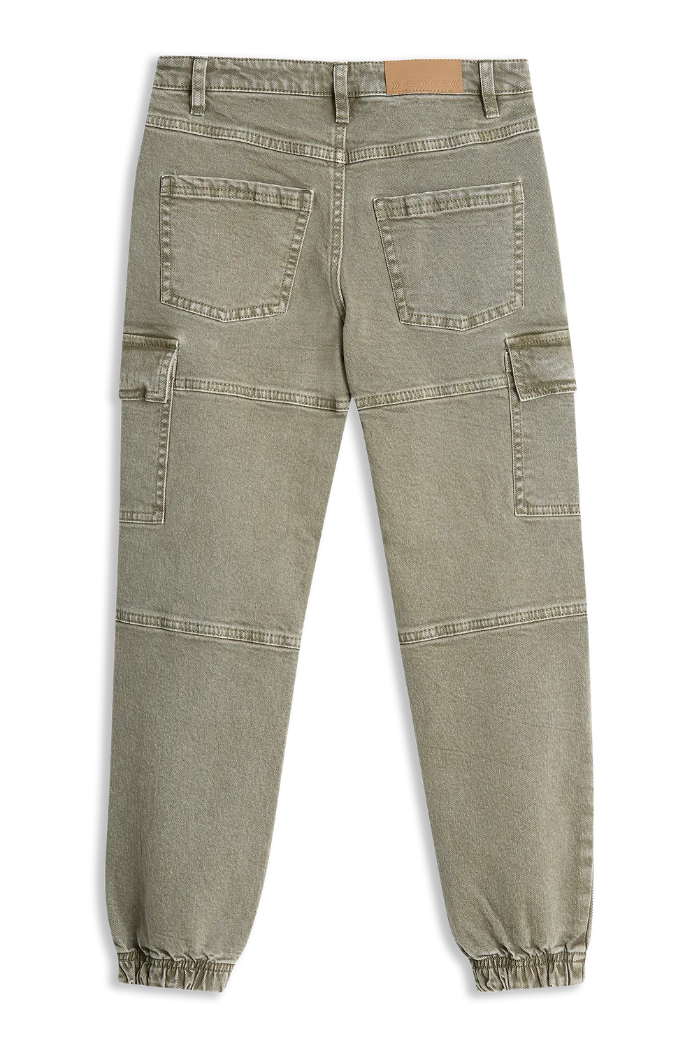 4President Graydi cargo broek groen katoen stretch
