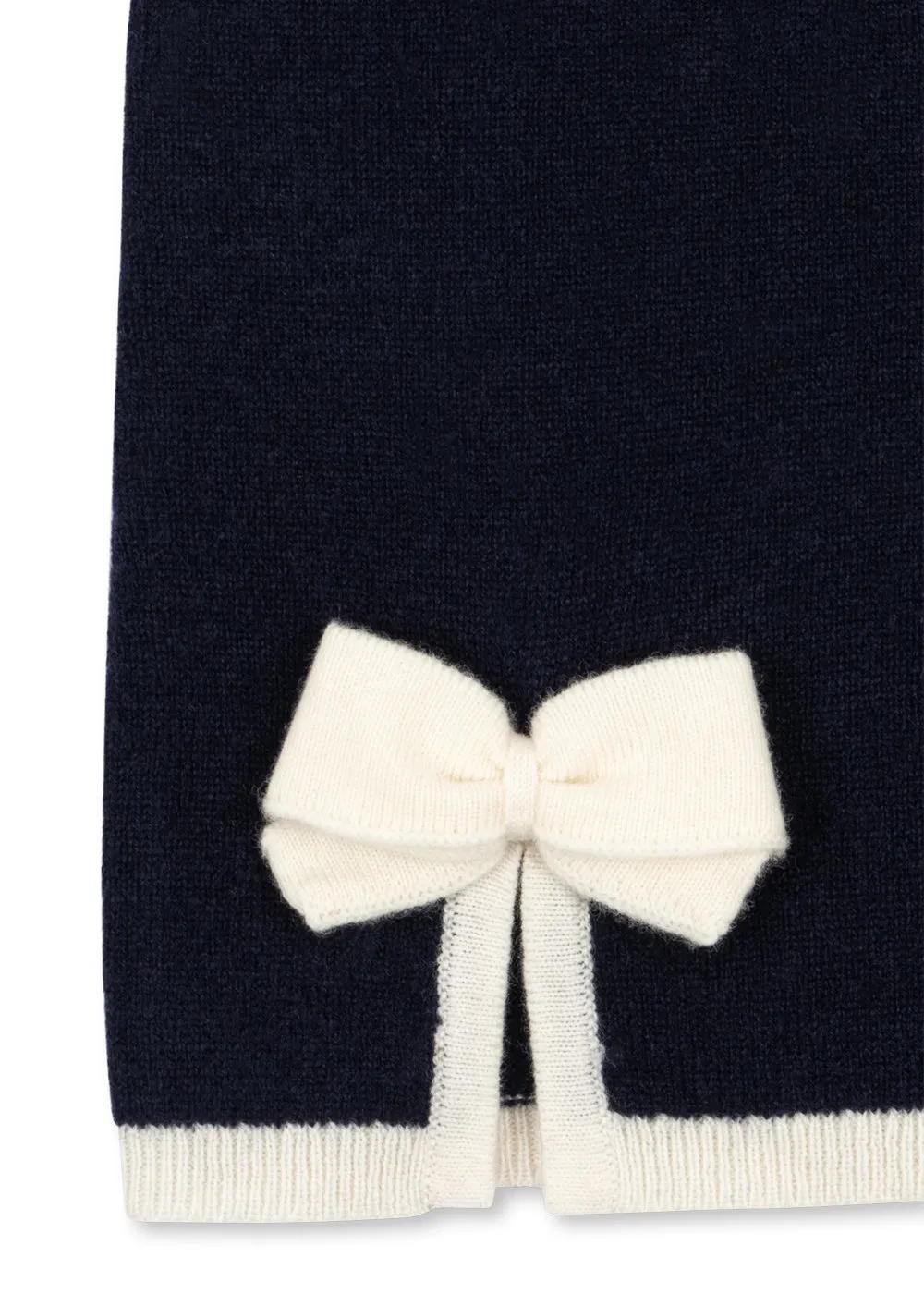 Konges Sløjd Alette jurk navy blazer wollen breijurk