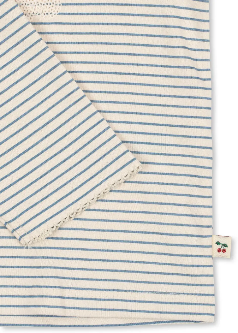 Konges Sløjd Lin Longsleeve Shirt Navy Stripe biokatoen