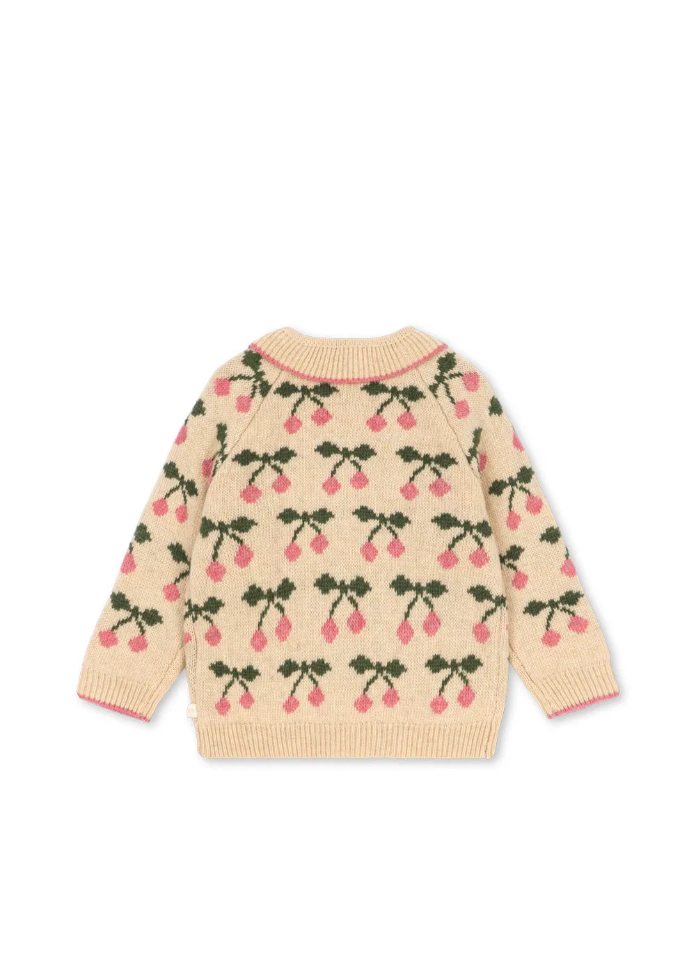 Konges Sløjd Belou Kraag Cardigan cherry wolmix