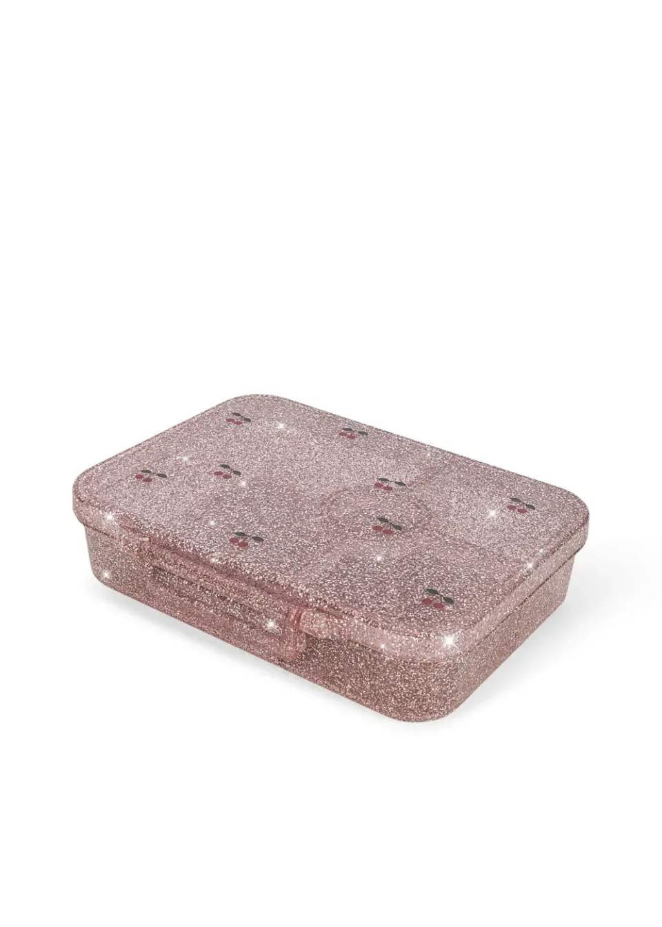 Konges Sløjd Bento lunchbox cherry glitter 4-vaks