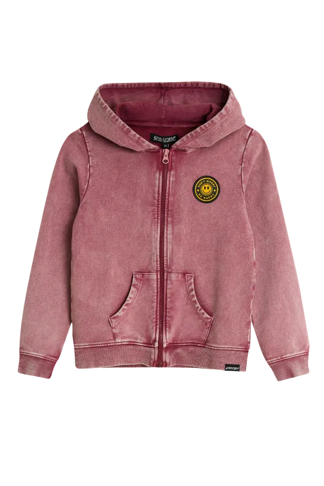 4President Noa Purple hoodie meisjes katoen