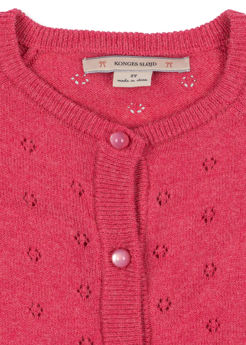 Konges Sløjd Posie Vest Winterberry Katoen-Wol